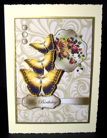 Quick Cards Roses and Butterflies by Dianne Jackson