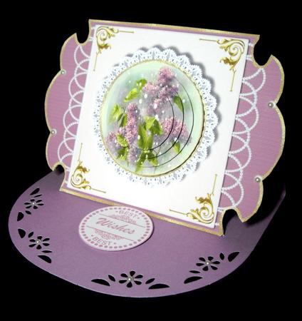 Secret Garden Card Topper 1 by Dianne Jackson