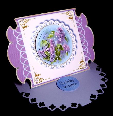 Secret Garden Card Topper 2 by Dianne Jackson