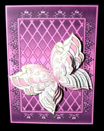 Grace Layered Butterfly Embellishments/ Toppers 3 by Dianne Jackson