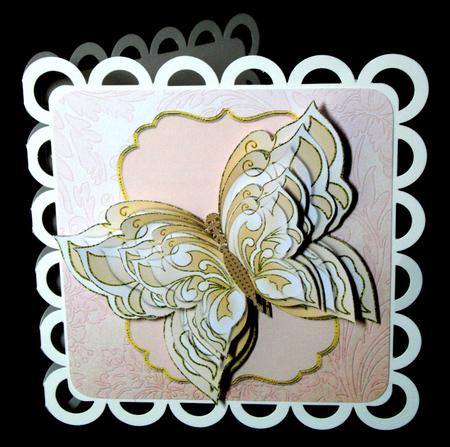 Grace Layered Butterfly Embellishments/ Toppers 5 by Dianne Jackson