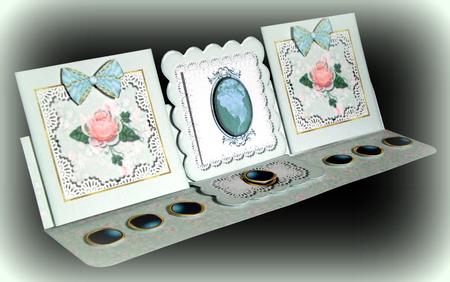 Romance of the Rose Easel Card Kit by Dianne Jackson