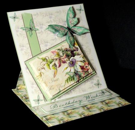 Passion Flower Backing by Dianne Jackson
