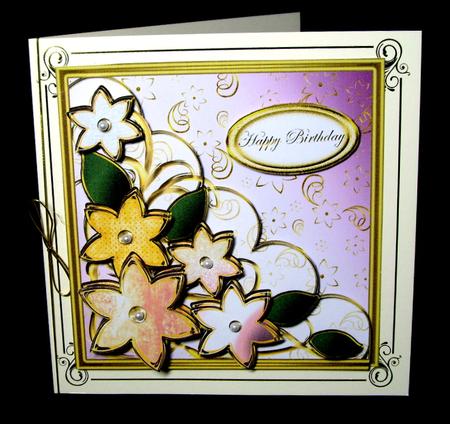 Have a Beautiful Day Various Occasions Floral Topper 9 by Dianne Jackson