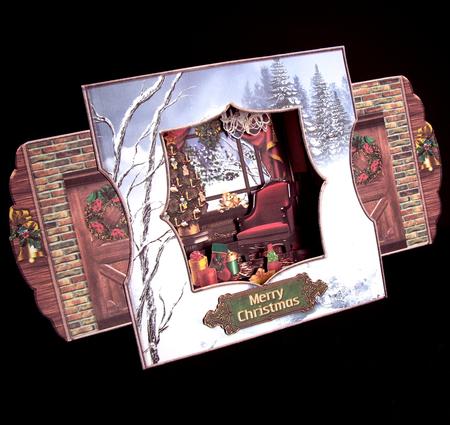 3D Room with a View - Vintage Christmas by Dianne Jackson