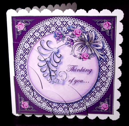Nature's Mystique Corner Stacker Card Topper 3 by Dianne Jackson