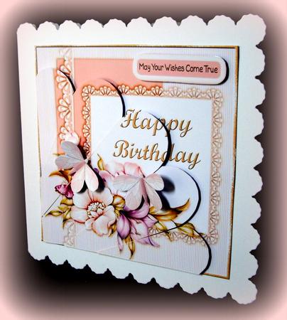 Treasured Times Fan Topper 3 by Dianne Jackson