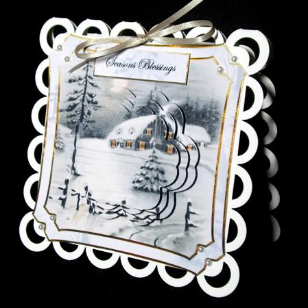 Lights from the House, Vintage Christmas by Dianne Jackson