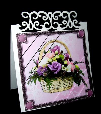 Flower Basket Corner Stacker by Dianne Jackson