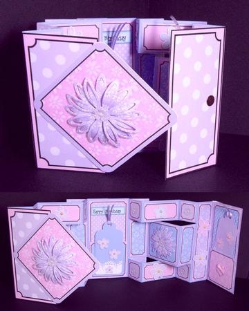 3D Cupcakes Double Tri Shutter Card Kit by Dianne Jackson
