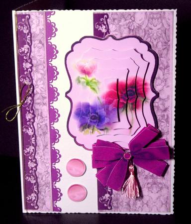Poppies Card Front by Dianne Jackson
