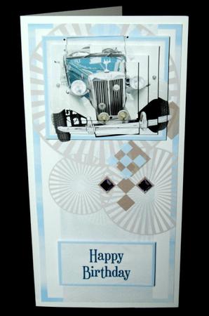Vintage Car Dl Pyramid by Dianne Jackson