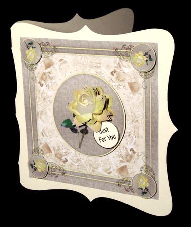 Yellow Rose Topper by Dianne Jackson