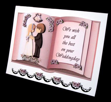 Getting Married Open Book by Dianne Jackson