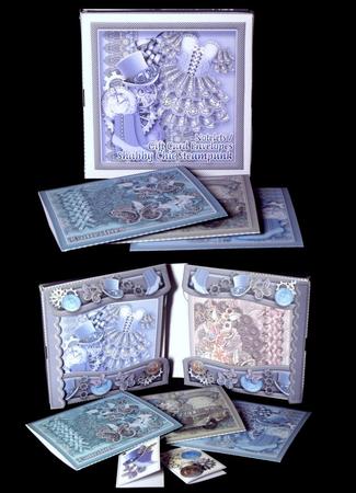 Stationery Gift Set - Shabby Chic Steampunk Bumper Kit by Dianne Jackson