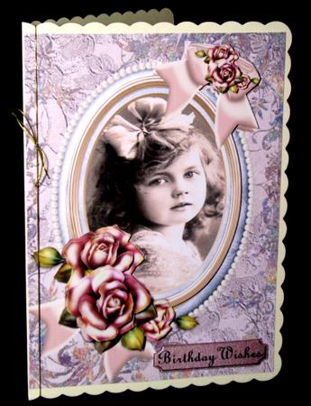 Vintage Sweet Girl by Dianne Jackson