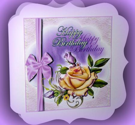 Heritage Rose and Lace for 8x8 #3 by Dianne Jackson