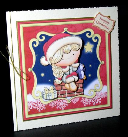 Starry Christmas Night Topper & Decoupage, Insert Available by Dianne Jackson