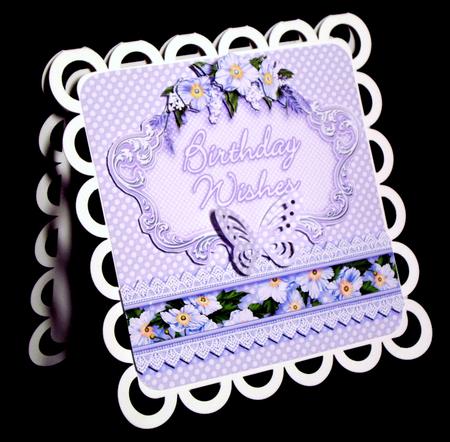 Matching Backing Paper for Sentiment Panels Lilac by Dianne Jackson