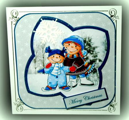 Skating Children by Dianne Jackson