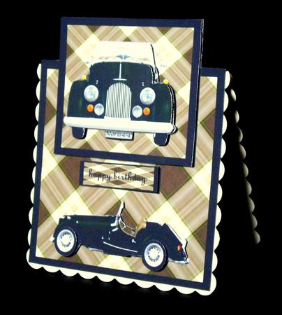 Vintage Car Male Over the Top by Dianne Jackson