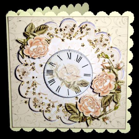 Shabby Chic Romantic Roses by Dianne Jackson