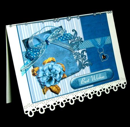 Jade Beauty Card Front by Dianne Jackson