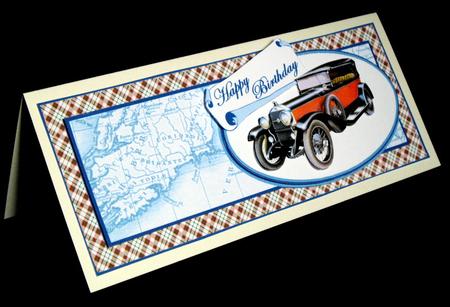 Dl Old Car -oval Layer by Dianne Jackson