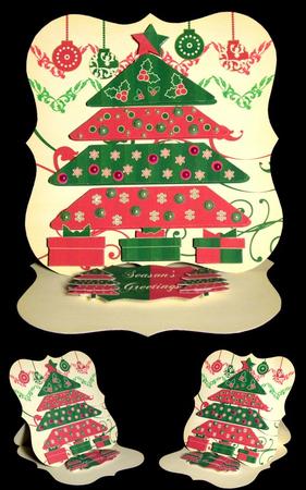 Christmas Tree Easel Card Kit by Dianne Jackson