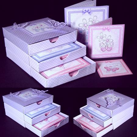 3D Top Drawer Fluttery Butterfly Cards Bumper Kit by Dianne Jackson
