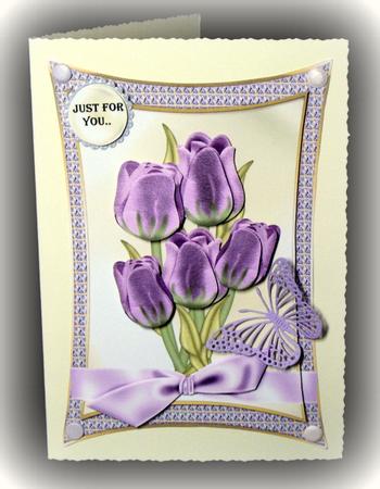 Tulips in Purple by Dianne Jackson