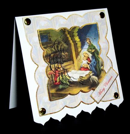Vintage Nativity by Dianne Jackson