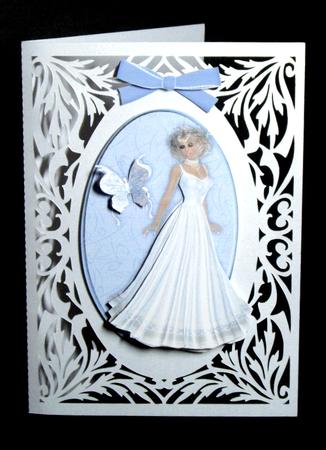 The Butterfly Brides - A6 Card Topper & Decoupage by Dianne Jackson
