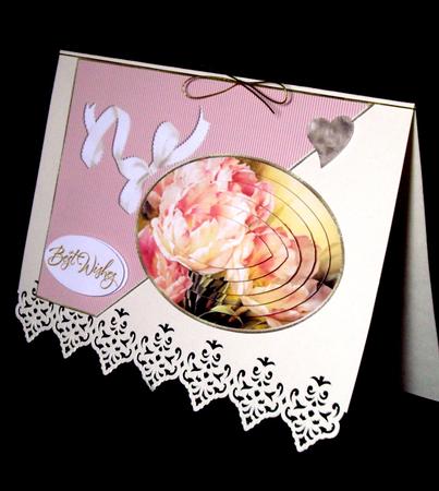 Pretty Peach Flowers Mini Kit by Dianne Jackson