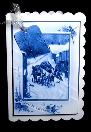 Christmas Bookmark and Pockets by Dianne Jackson