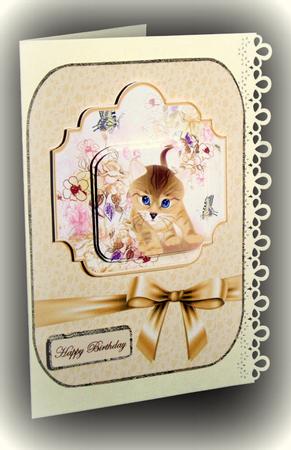 Kitten in the Flowers by Dianne Jackson