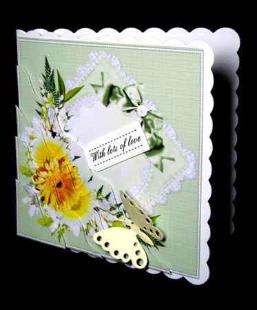 Floral Delight Side Stacker by Dianne Jackson