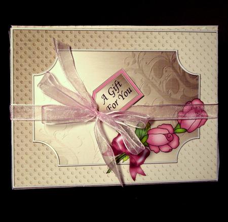 3D Romantic Roses Dvd or Console Game Gift Box Mini Kit by Dianne Jackson