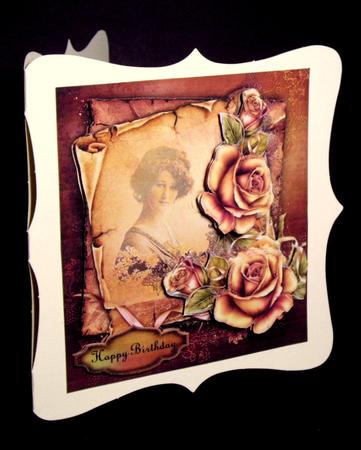 Vintage Beauty Golden Roses by Dianne Jackson