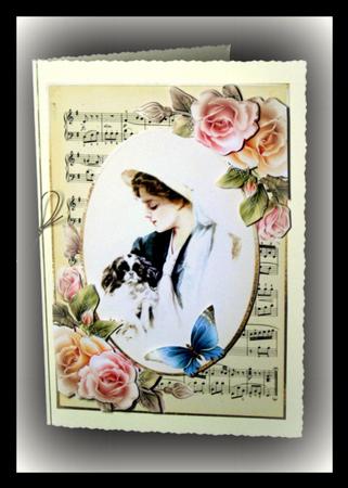 Vintage Beauty & Roses by Dianne Jackson