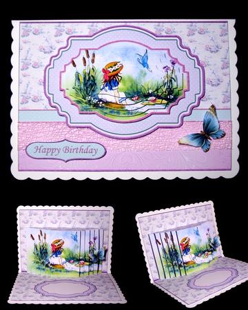 Pop Up Scene Cool Waters 3D Card Kit by Dianne Jackson