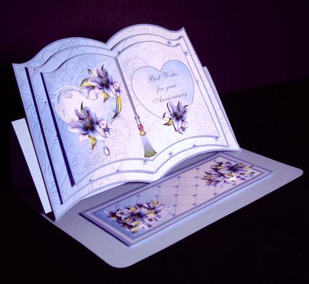 Lilac Lilies Romance Easel Book by Dianne Jackson