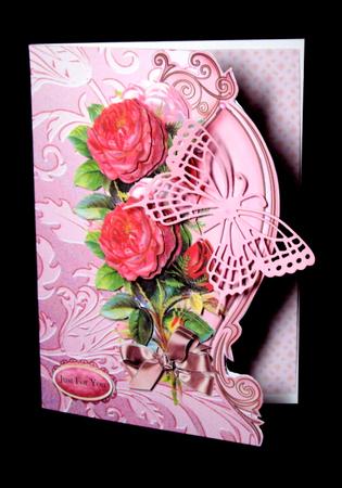 Antique Roses Over the Edge by Dianne Jackson