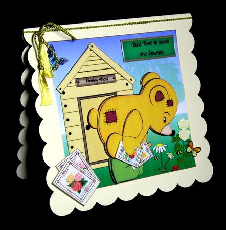 Giles Gardening Bear by Dianne Jackson