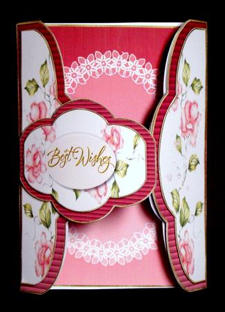 Wishes & Roses Gate Fold Layer Kit by Dianne Jackson