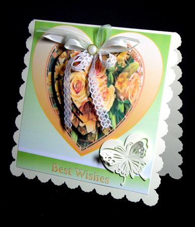 Just for You Heart Pyramid by Dianne Jackson