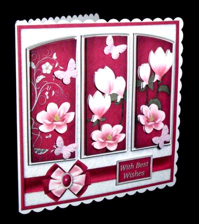 Magnolia Panel Card Mini Kit by Dianne Jackson