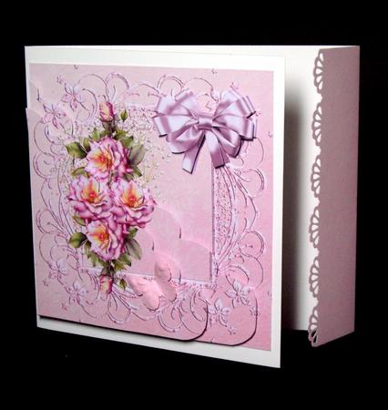 5x5 Pink Roses by Dianne Jackson