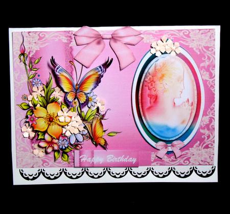 Beautiful in Pink and Lace by Dianne Jackson