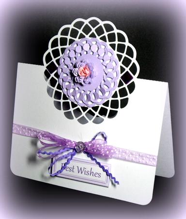 Pop Up Doily Card 1 by Dianne Jackson